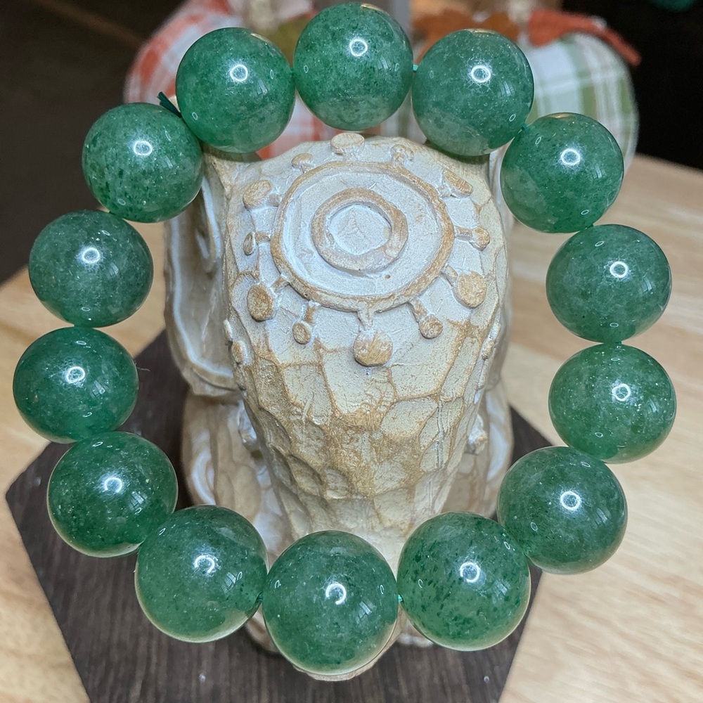 Green Strawberry Quartz 15mm
